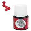 Peinture Vitrail transparente pourpre 45ml Pebeo