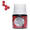Peinture Vitrail transparente cramoisi 45ml Pebeo