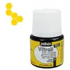 Peinture vitrail transparente - PEBEO - 45ml - Jaune transparent