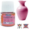 Peinture Ceramic rose 45ml Pebeo