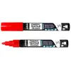 Pebeo, Marqueur, 7A Marqueur Opaque Pointe ronde 4mm (Rouge, 4 mm)