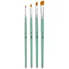 Pebeo - Lot de pinceaux - 4 parties - biseau - taille : 4, 6, 8, 12