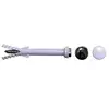 RAM - Fixation WC/Bidet Inox tête hexagonale fendue - 6x70