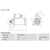 BOSCH Démarreur pour TOYOTA: Hiace, Hilux, Land Cruiser, Dyna (Ref: 0 ...