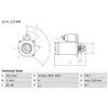 Startmotor 2086 Bosch