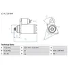 Startmotor 1850 Bosch