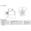 Startmotor 1845 Bosch