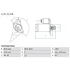 Startmotor 2121 Bosch