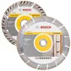 Bosch Lot 2 Disques diamant BOSCH 125 mm / 230 mm spécial maçon - 06159975H9