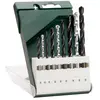 Bosch 9 Pièces Set de forets Pierre/Bois/Métal