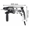 Bosch Marteau-perforateur rotatif GBH 2-20 D, 650W 1,7J Bosch