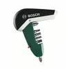 Tournevis à cliquet compact 6 embouts - BOSCH - Fonction visser - Vert