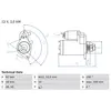 Bosch Startmotor