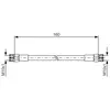 BOSCH Flexible de frein pour VOLKSWAGEN: Golf, Passat, Transporter, Go...