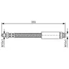 Bosch 1987476519 Flexible de frein