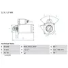 Startmotor 1324 Bosch