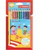 Stabilo Crayon de couleur triangulaire 17cm - Étui de 12
