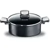 TEFAL G2554602 UNLIMITED Faitout 24 cm (5 L) + couvercle verre