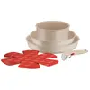 Batterie de cuisine TEFAL Ingenio Delight 8 pièces