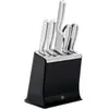 Bloc couteaux TEFAL Eversharp Pro inox 5pcs + ciseaux