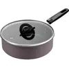 Tefal Ceramic Control Grey Poêle Paysanne 24 cm + Couvercle G20432