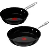 Tefal Experience Ceram - Pannenset - 24/28 cm - Fusion Core - Keramisc...