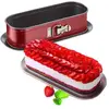 TefalJ 1640314 Delibake Moule A Cake Avec Charnière 30x11cm Rouge/Gris