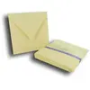G.Lalo - 25 Enveloppes Vergé 14x140mm Ivoire