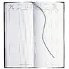 Agenda Banque Long 2v2p/j F/c Noir