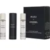 Chanel Bleu eau de parfum vaporisateur de voyage rechargeable 3 x 20 ml