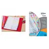 Avery - Intercalaires Carte Blanche A4 Mylar - Jeu De 6