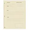 Exacompta 220112e pack de 25 chemise cartonnée sans rabat sans rabat p...
