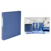 EXACOMPTA Classeur rigide Clean'Safe, 2 anneaux, A4, bleu