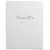 Livre d'or Exacompta Balacron avec titre 27x22cm Noir 100p