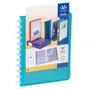 Porte vue 50 vues a4 GEODE PROPYGLASS Viquel Plastique Bleu