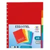 Viquel - Lot de 6 Intercalaires Maxi A4 avec perforation spéciale pour...