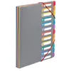 Trieur document A4 RAINBOW TOUCH Viquel Polypropylène Gris
