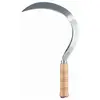 Faucille à dents - LEBORGNE - 30 273300 - Manche en bois - Longueur 30cm - Poids 0,2kg
