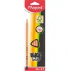 Maped potlood Black'Peps HB blister van 3 stuks zonder gum