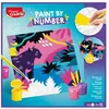 Peinture enfant au numéro Maped Creativ Jungle Léopard et Oiseau