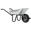 Brouette HAEMMERLIN AKTIV PREM galva 1 roue gonflée - 90L - Charge uti...