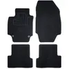 SYNCHRO Tapis sur mesure compatible avec Toyota Yaris 3 10-18 - Incar moquette noir