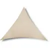 Voile dombrage triangulaire RIVAGE Grège - 5 x 5 x 5 m - Qualité Premi...