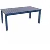 JARDILINE Table de jardin extensible 8/10 personnes - Gris bleut - 180/240 x 100 x 76 cm
