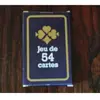 VIGNO-JEUX Cartes À Jouer Compétition 54 Cartes, Dos Quadrillé - Étui Carton