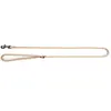 Hondenriem nylon rond beige