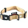 Martin Sellier Halsband Nylon Beige Verstelbaar
