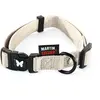 Martin sellier halsband nylon grijs verstelbaar (25 MMX45-65 CM)
