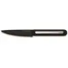 Couteau à steak LE COUTEAU DU CHEF silicone manche - lame noir Blister Pegb