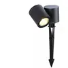 ARIC Spot extérieur LED Topaze piquet 1x6 W 3000K IP54IK08 graphite